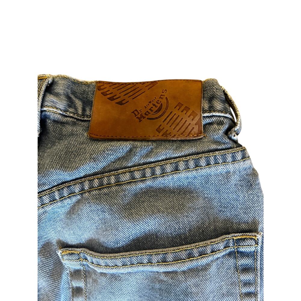 Dr Martens Rare VTG Y2K Flare Jeans W29 L32 Retro Fit Distressed Panel Denim USA - Picture 5 of 12